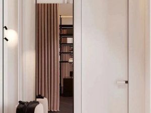伊歌铝木生态门隐形门 时尚风木门装修效果图